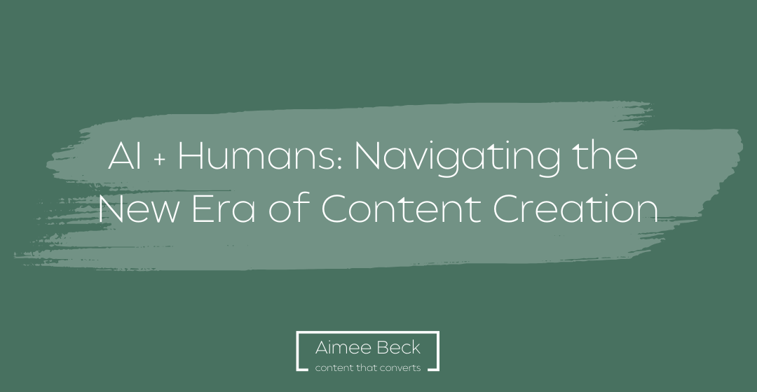 Blog: AI Humans Navigating Content Creation Era