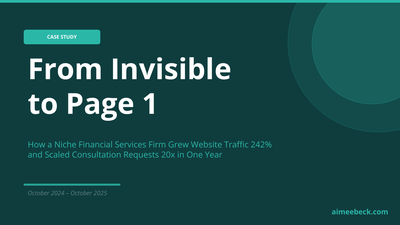 Case Study: From Invisible to Page 1 — PDF preview